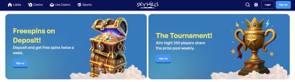 sky hills casino